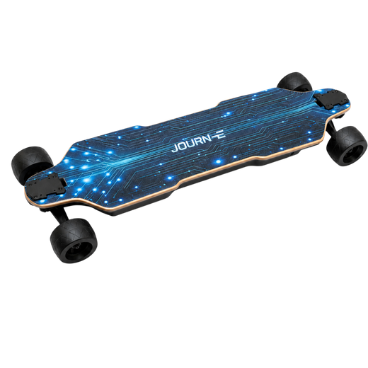 Journ-E - Spartan Electric Skateboard - Long-Range Dual Hub Motor Longboard